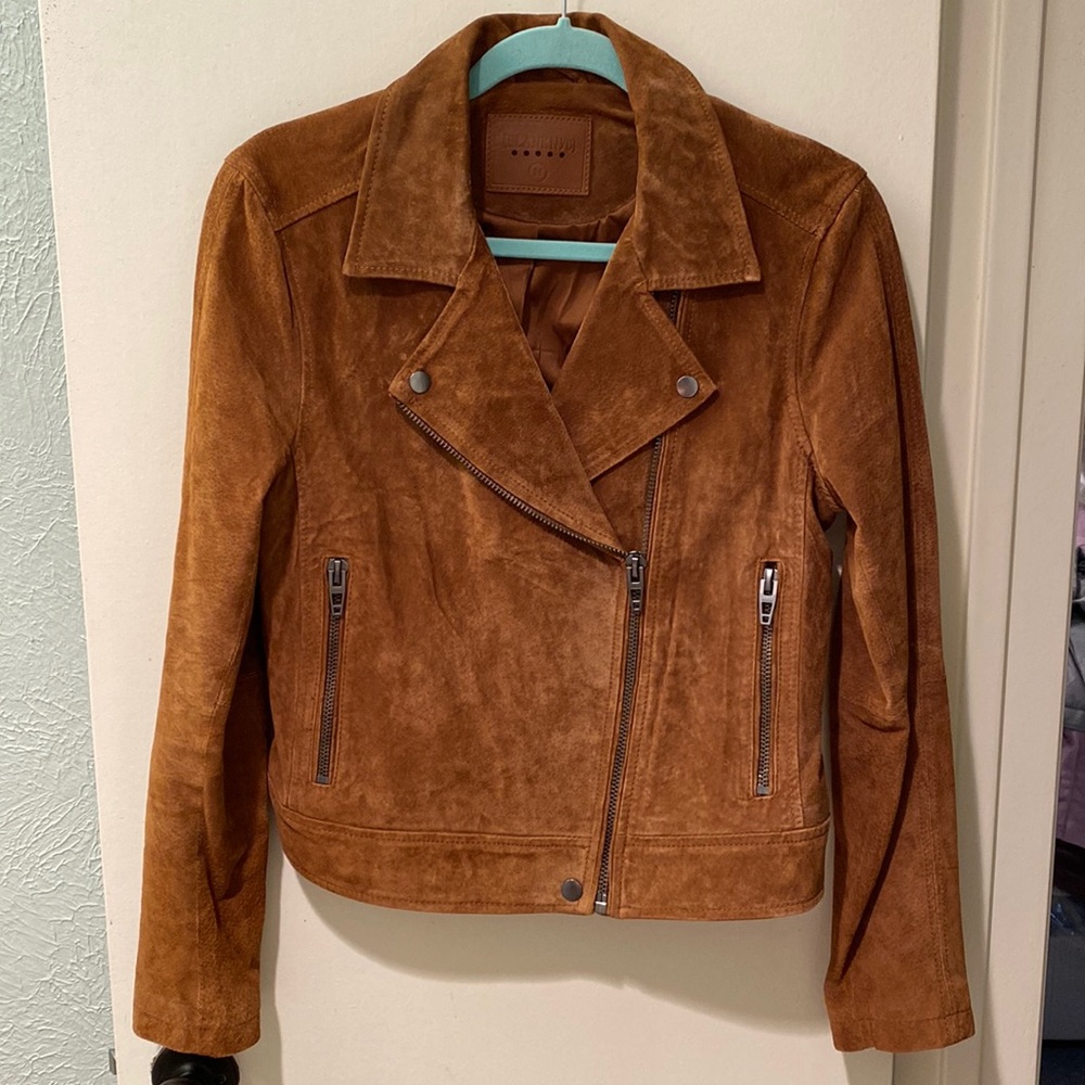 Blanknyc suede leather jacket
